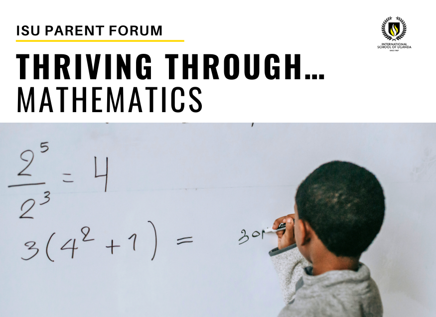 Thriving through.. Mathematics Thriving through.. Mathematics